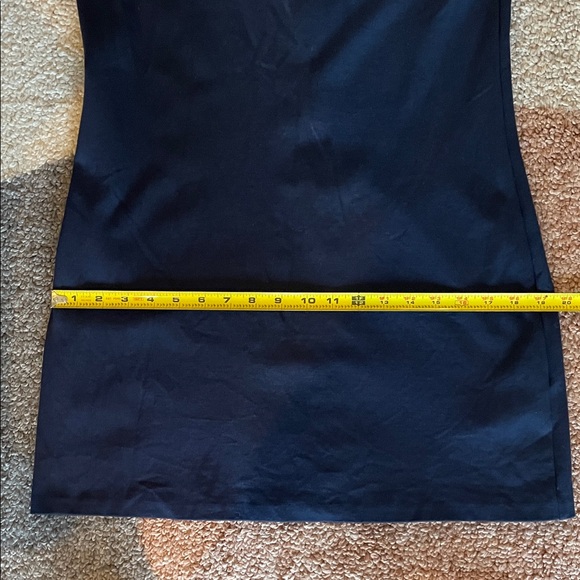 Ted Baker London UK 3 (US6-8) Navy Mini Dress Jeweled collar holiday party dress - Picture 7 of 12